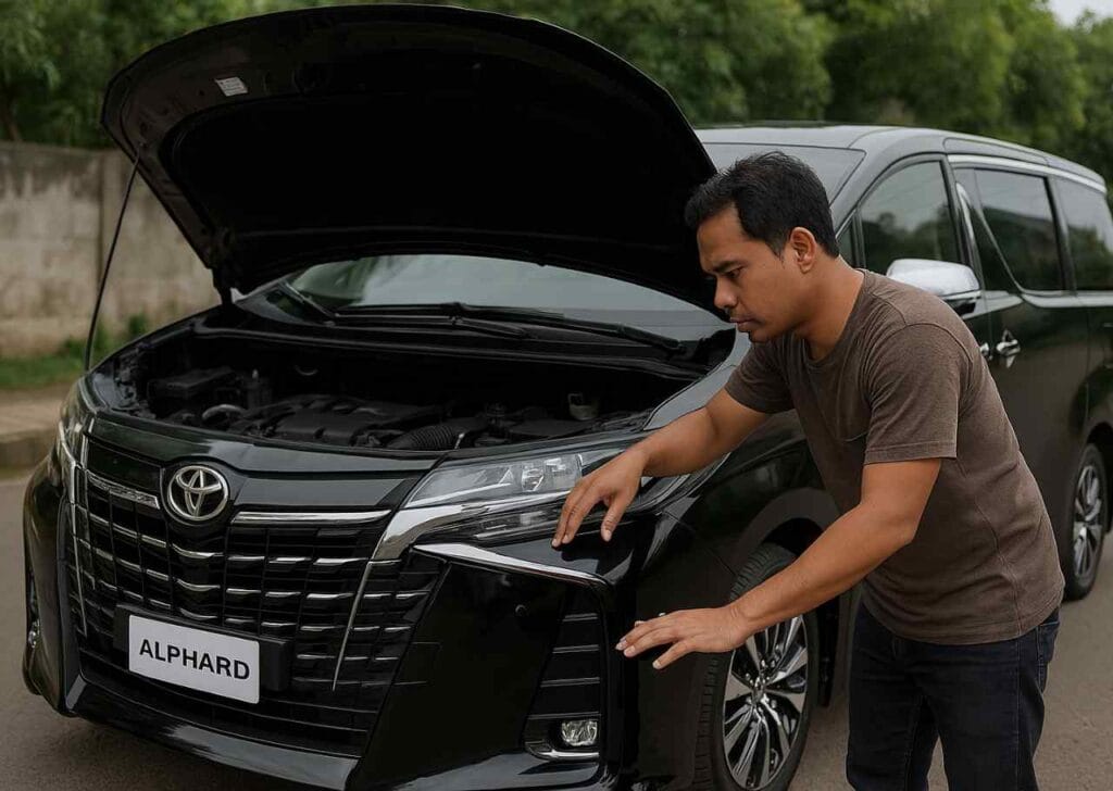 Cara Mengatasi Mobil Alphard yang Mogok di Tempat